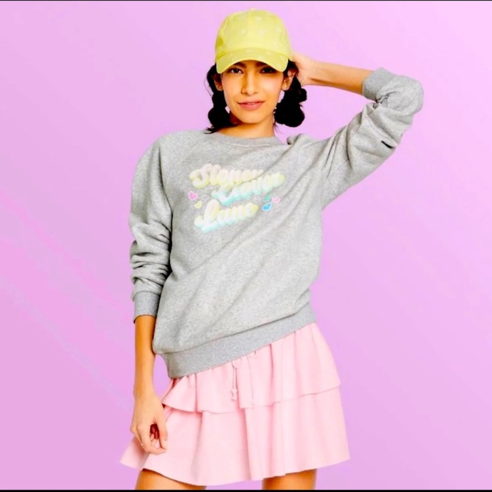 Final Price drop‼️NEW✨🌹Stoney Clover Lane x Target Gray Sweatshirt, XS